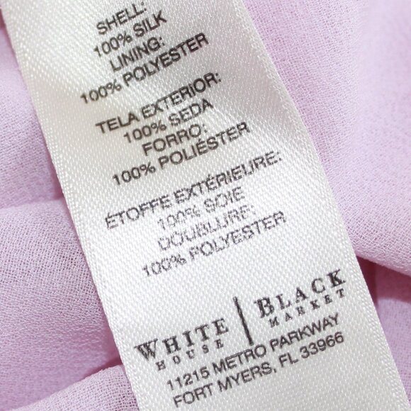 #325 White House Black Market Pink Dressy Tank Size XL - Picture 9 of 10